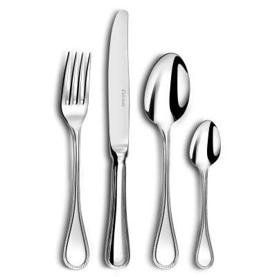 Ménagère Perles by Couzon 49 pièces en métal argenté