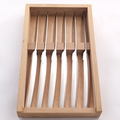 Lot de 6 couteaux by Armani Casa en métal argenté